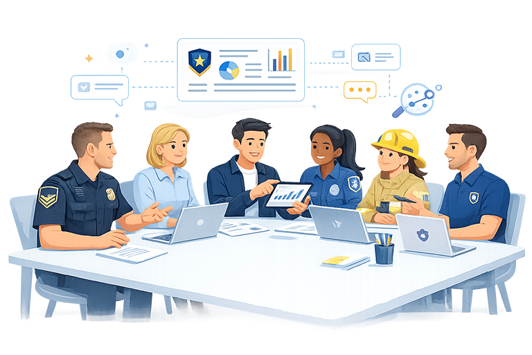 Team Collaboration Vector