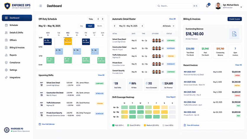 Secondary Management Interface Mockup